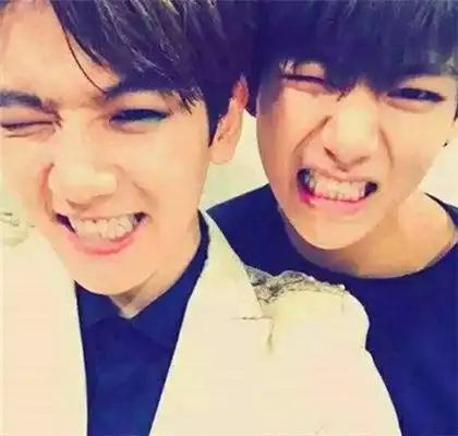 【图】金泰亨边伯贤对比图欣赏 揭秘两人间的神秘关系