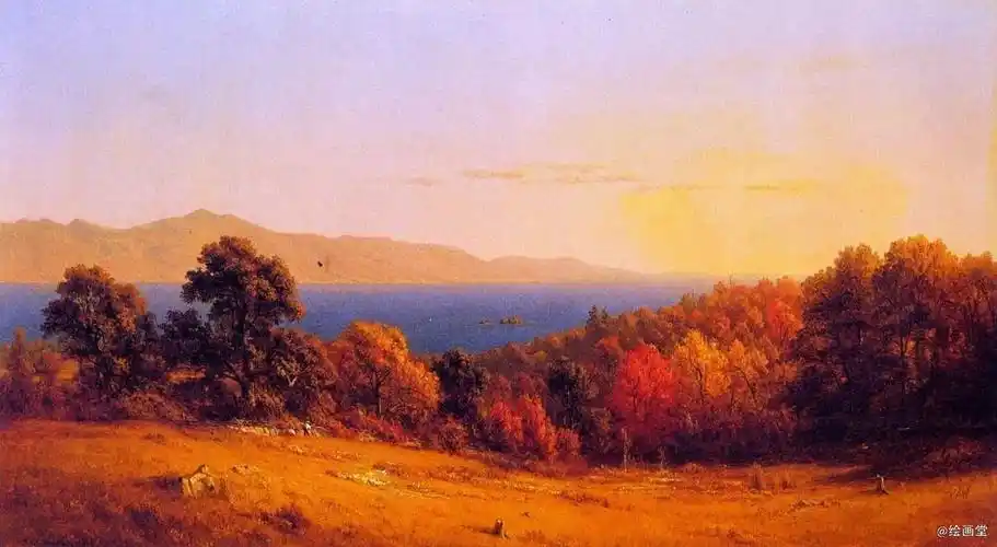 强调光线的大横幅风景画,美不胜收!