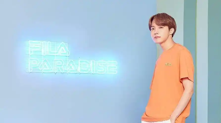 bts x fila 防弹少年团斐乐代言 郑号锡