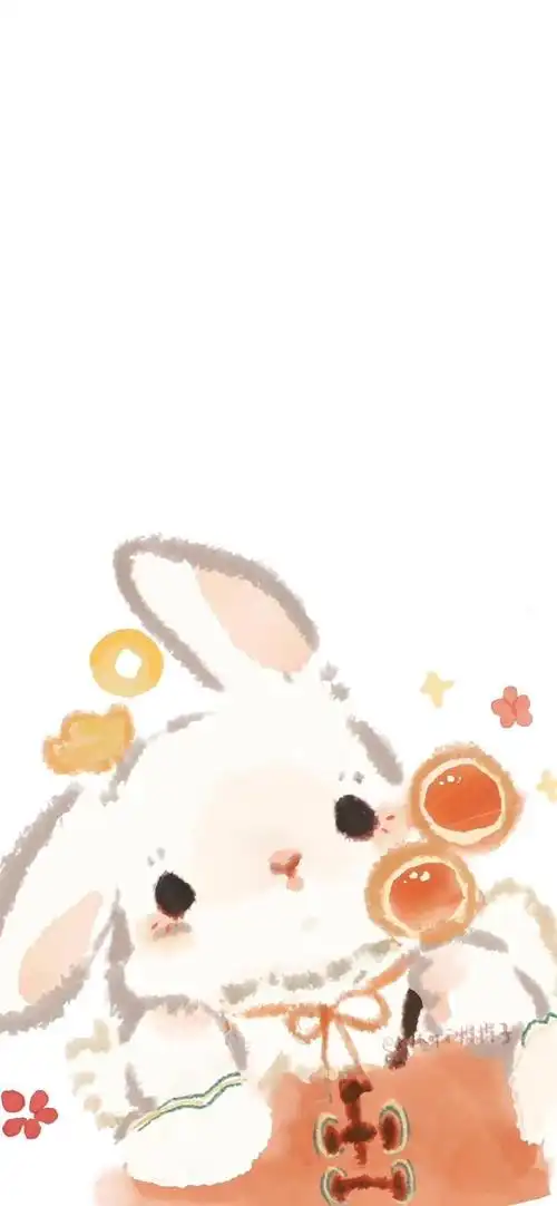 来丰富一下可爱的兔子壁纸