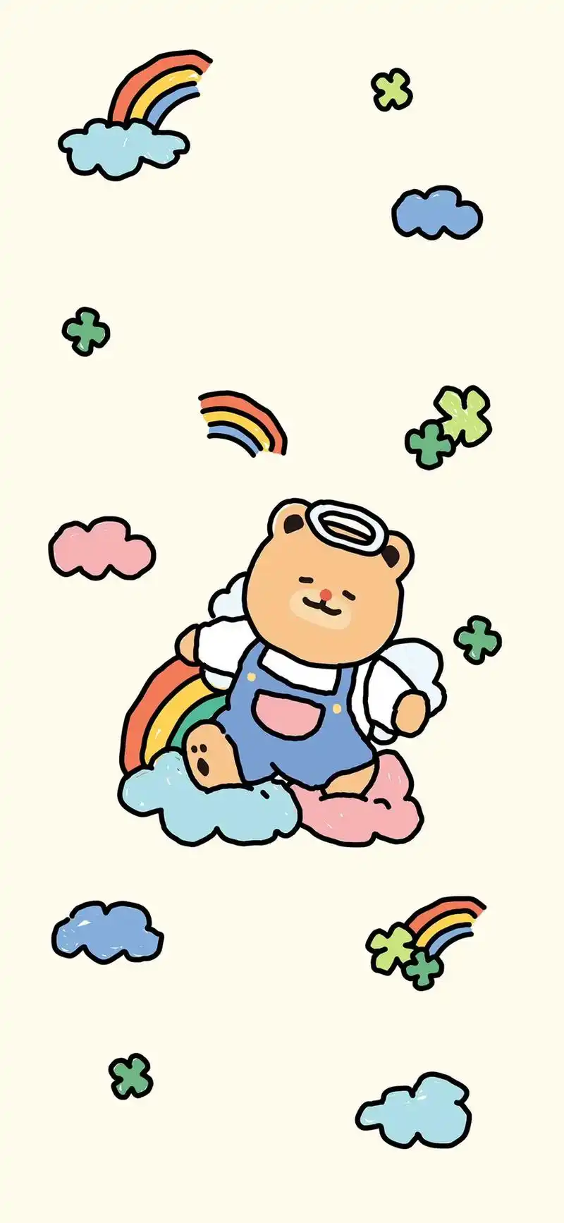 可爱小熊壁纸系列