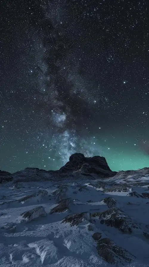唯美星空壁纸,当锁屏敲好看!