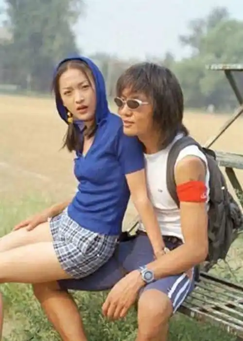 8位倾心摇滚男的女星,个个女强男弱,美人在想什么_郭采洁_伊德尔