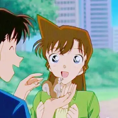 工藤和小兰的情侣头像