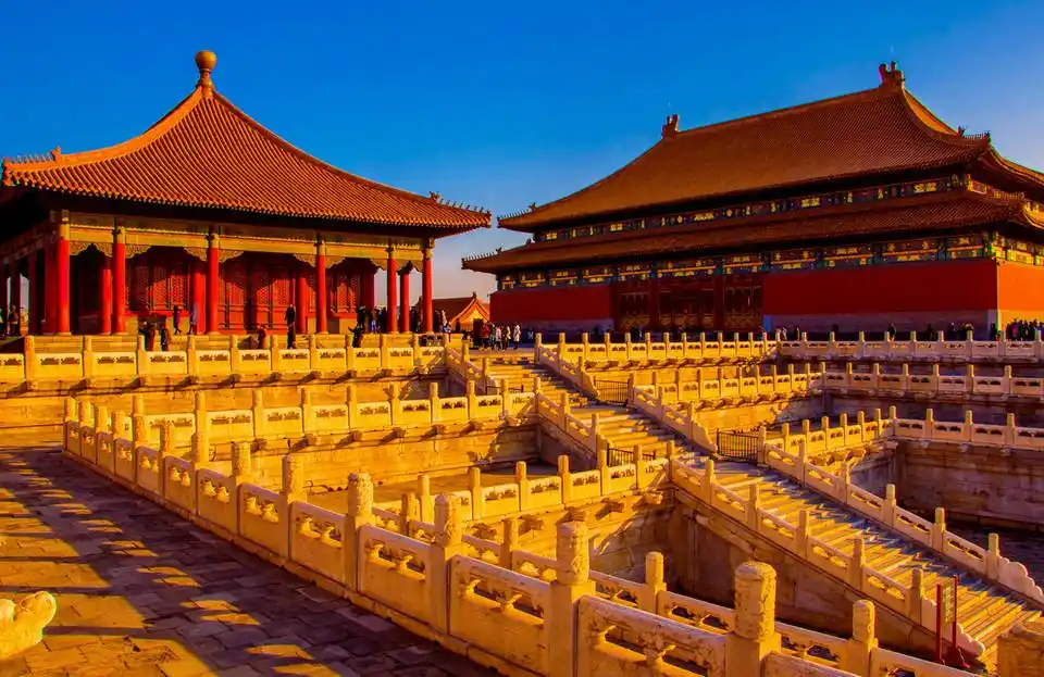 风景图集:金光夕照紫禁城