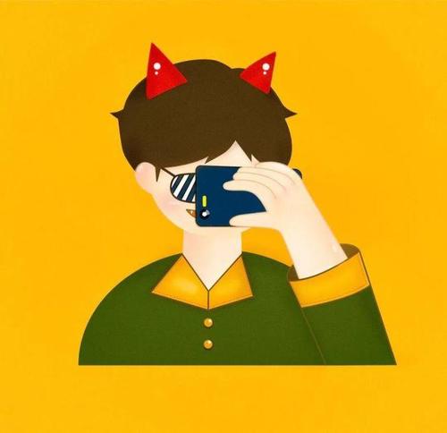 卡通小清新情侣头像