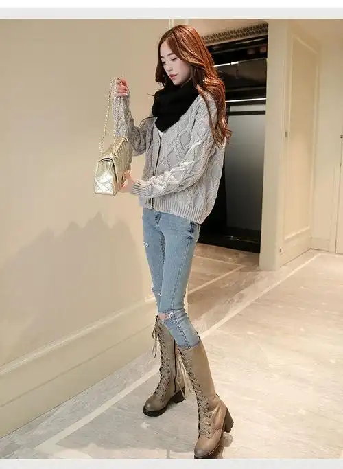 宽松上衣 小脚裤,秋季超显瘦的时髦搭配