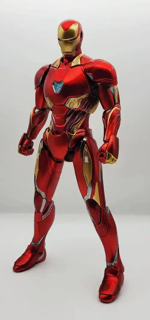 御模道钢铁侠mk50涂装制作分享_金属红_公众_来稿