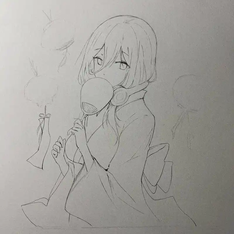 中野三玖#绘画过程 #手绘 #临摹 #五等分的花嫁 #三玖  - 抖音