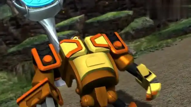 快乐酷宝 熊王哥顿看出霸龙恶少破绽,一个过肩摔,将庞然大物的霸龙摔