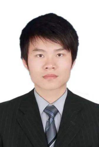 将颈部以下p成穿西服,打领带的正装,原证件照如下.