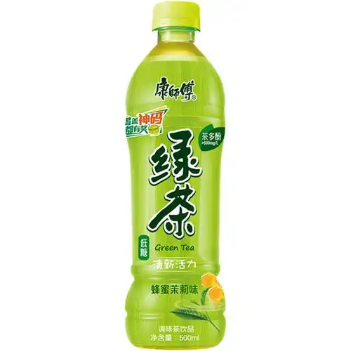 康师傅绿茶500ml*15整箱冰橘绿茶劲凉冰绿茶柚子绿茶饮料多省包邮