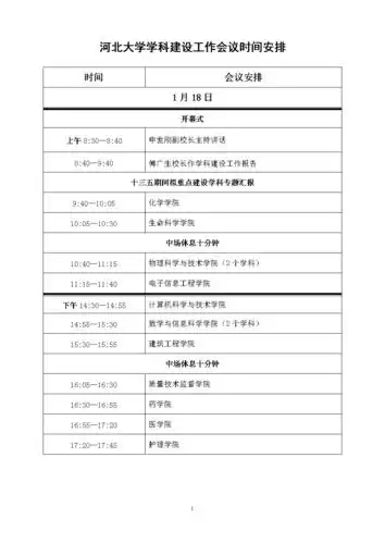 河北大学学科建设工作会议时间安排.doc 2页