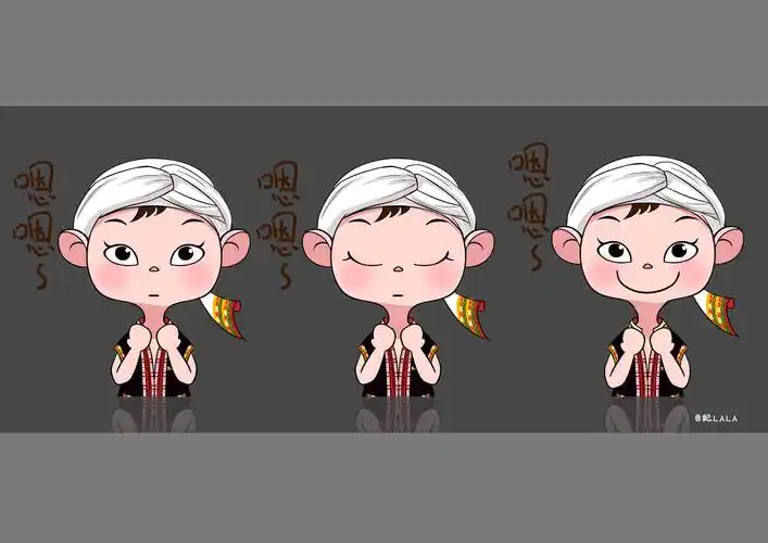 瑶族形象设计|动漫|其他动漫|妃lala - 原创作品 - 站酷 (zcool)