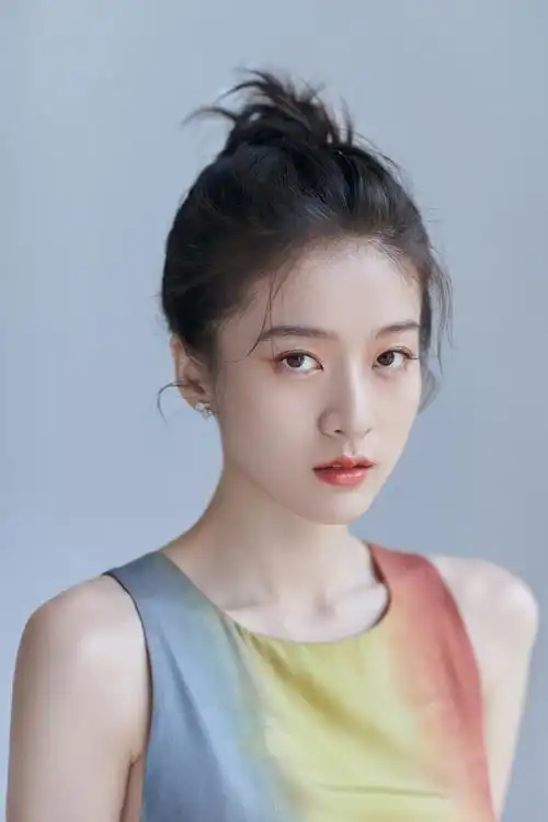 张雪迎彩虹长裙写真图片212