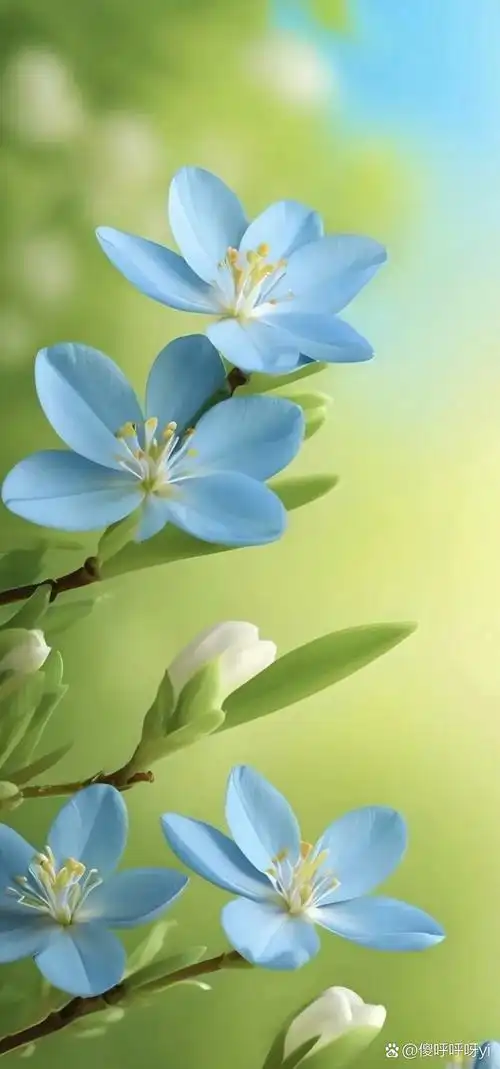 手机壁纸:清新护眼 #壁纸