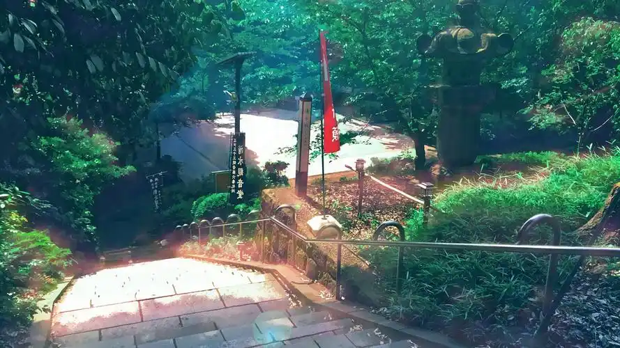 唯美浪漫动漫风景桌面壁纸