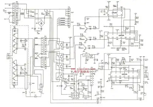 山特ups电源电路图