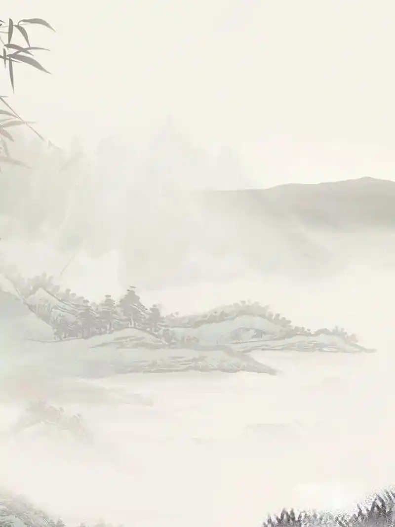 古风背景 朋友圈文案素材底图