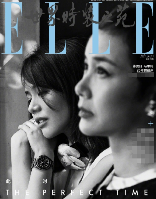 蒋雯丽马思纯拍时尚大片两人同框仿若姐妹51岁蒋雯丽气质好