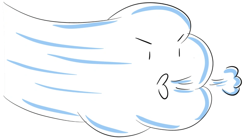 山西大同朔州多地发布大风蓝色预警