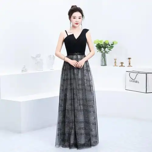 夜总会ktv小姐晚礼服网纱公关佳丽工作服女装 - 女装/女士精品 - 备货