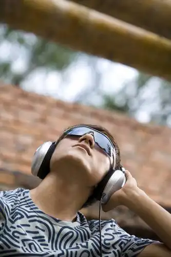 时尚,快乐,自由,幸福,北京,中国,亚洲,仅一个男性,仅一个人,握,音乐