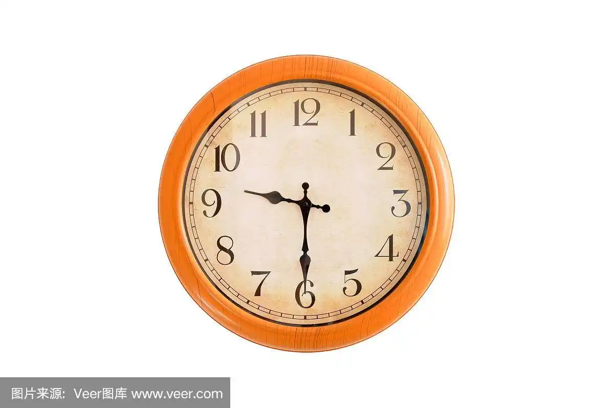 九点半钟的孤立时钟