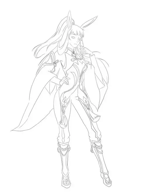 【王者荣耀创作大赛】【画师觉醒】也不知该叫公孙婉儿还是上官离