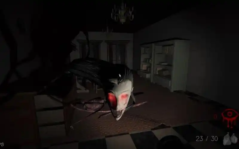 恐怖之眼高清重制版有鬼模式挑战,失败.