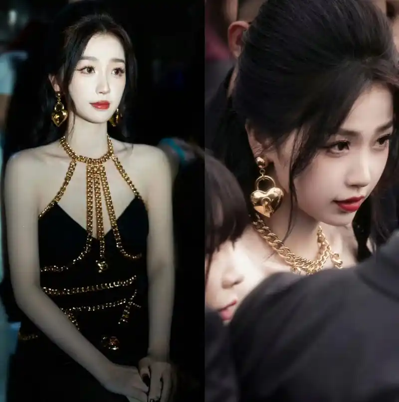 ▼虞书欣,赵露思,许佳琪  米兰时装周的礼服造型