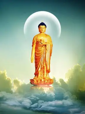 南无阿弥陀佛像无框画