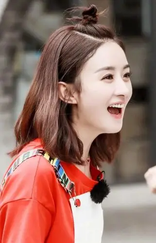 赵丽颖,你笑起来真好看!新年快乐!