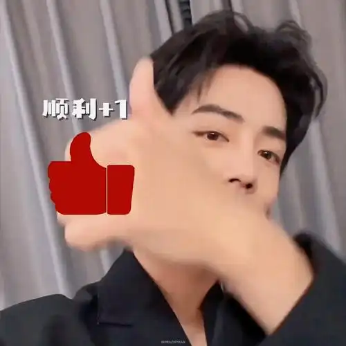 肖战#表情包～花式送祝福05