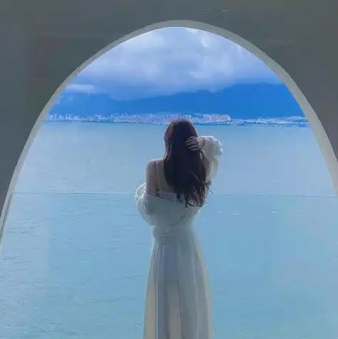 女生头像海边女头闺蜜头像三色堇儿禁盗