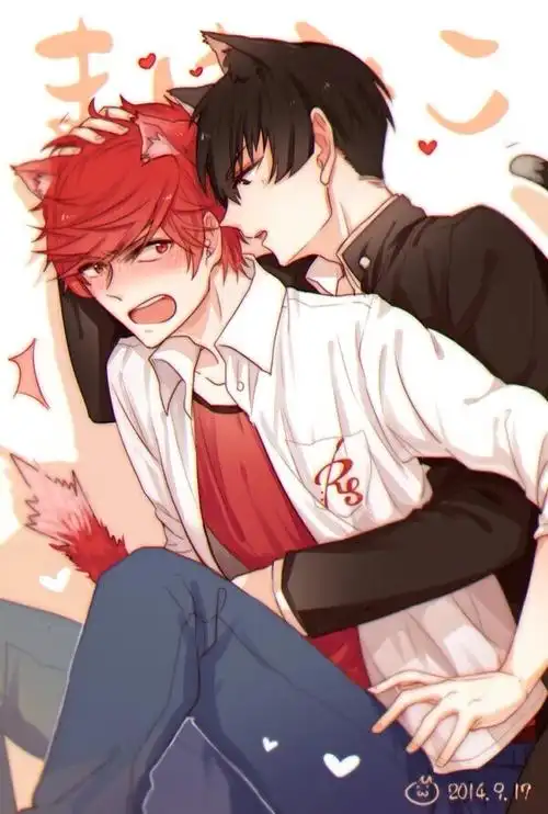 男男动漫可爱的萌图