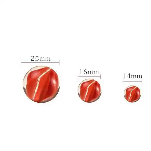 14玻璃球弹珠儿童游戏机玻璃珠子蛋珠25小弹珠水晶球玩具玻珠跨境