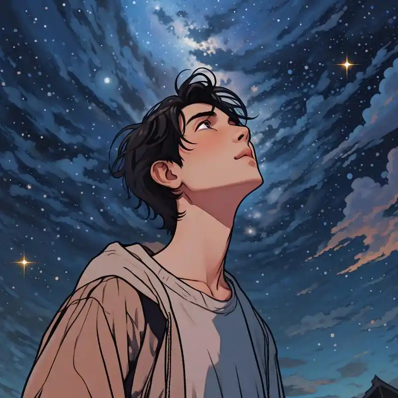 男生动漫伤感头像,孤独且温柔92