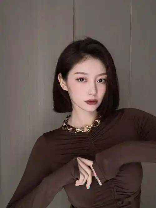 2021流行免打理网红一刀切短发100款