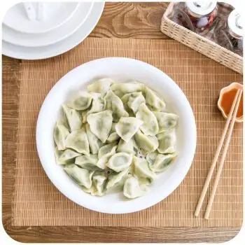 满日式双层饺子盘沥水餐盘创意餐具家用塑料菜盘碟子水饺盘子a