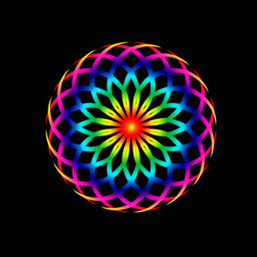 七彩旋转球【ps制作1】 - 陶然自乐 - 陶然自乐的博客