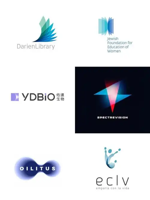 创意渐变风格logo设计|灵感分享97