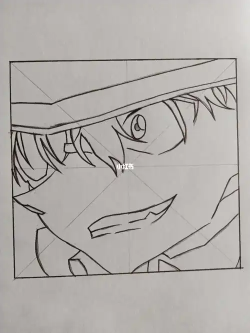 黑羽快斗简笔画视频