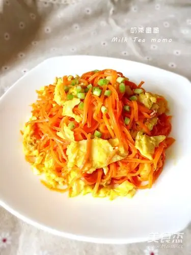 胡萝卜炒鸡蛋