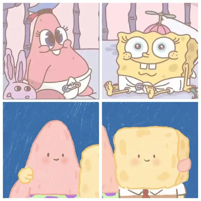 今日份海绵宝宝派大星情头