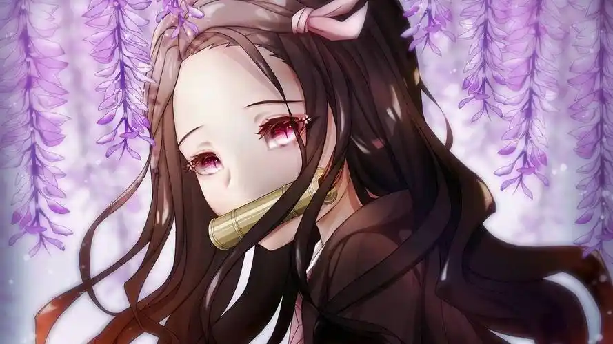 鬼灭之刃灶门祢豆子4k动漫壁纸