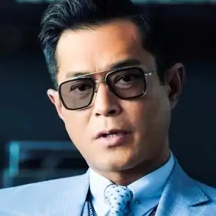 使徒行者古天乐同款眼镜框男潮变色近视太阳镜可配度数钢铁侠墨镜,可