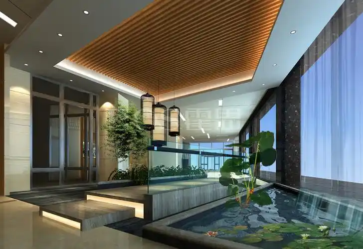 3霍思出品-天津北辰中医院大厅水景.jpg