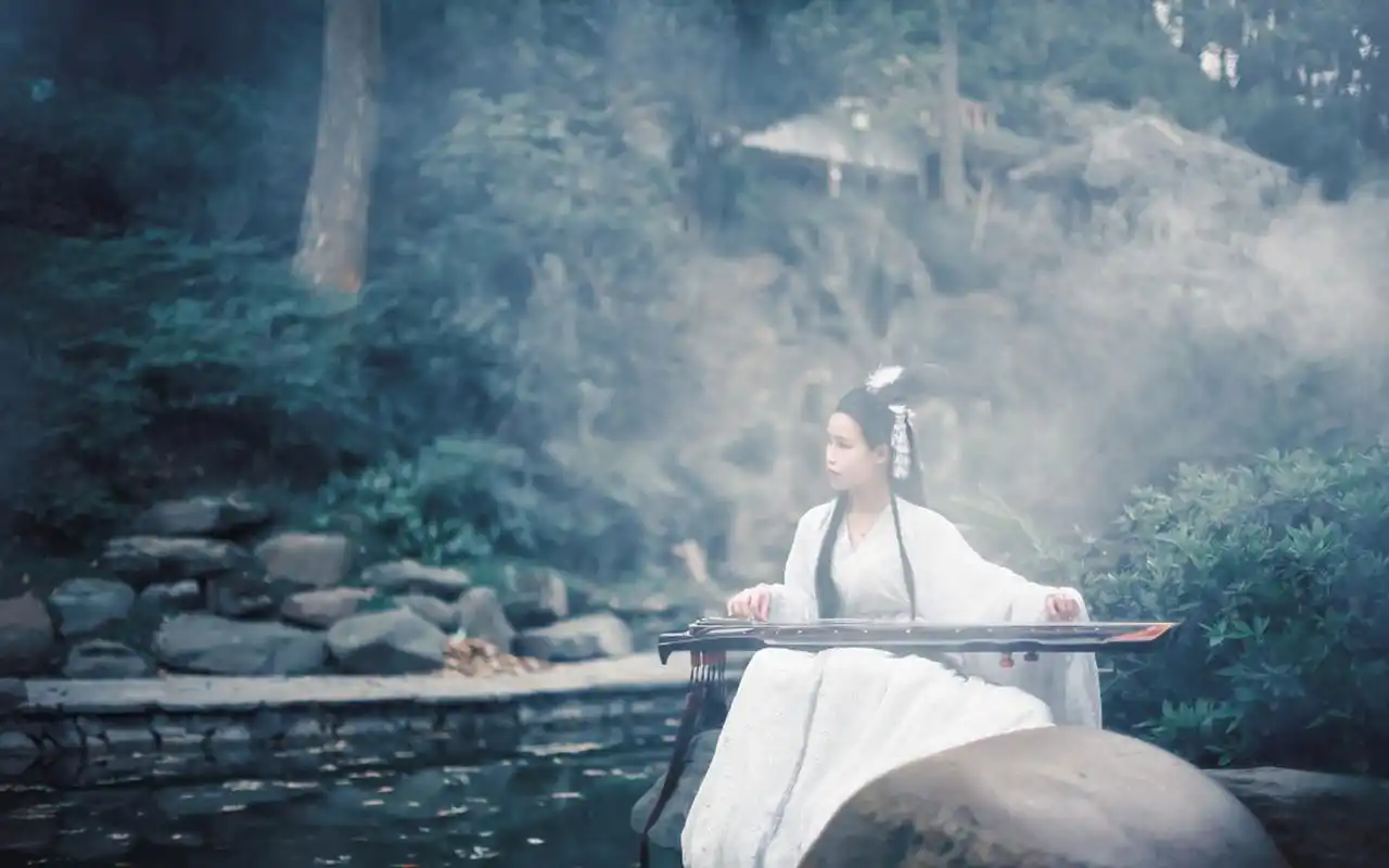 古风仙气美女写真图片桌面壁纸