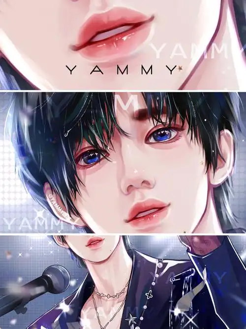 宋亚轩|嗨～一起! 快画完了这.